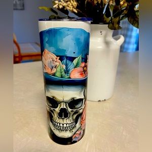 20 oz. Skull 💀 tumbler.
